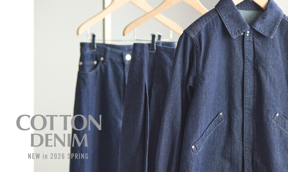 WOMEN】Cotton Denim Series in2026｜MACKINTOSH PHILOSOPHY