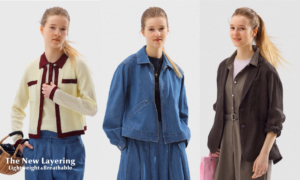 【WOMEN】The New Layering