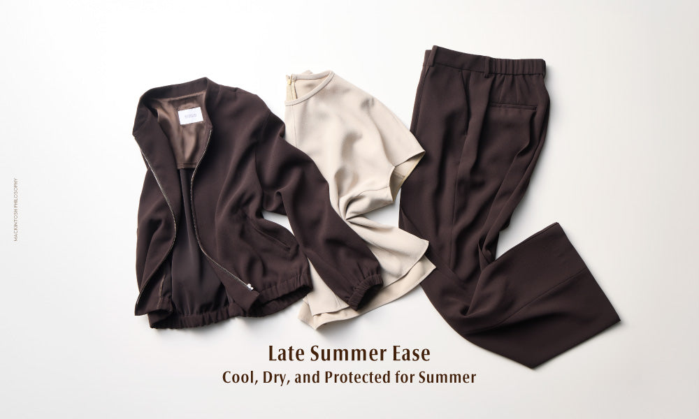 【WOMEN】Late Summer Ease