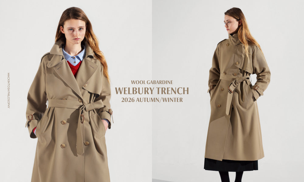 WOMEN】WELBURY TRENCH｜MACKINTOSH PHILOSOPHY(マッキントッシュ