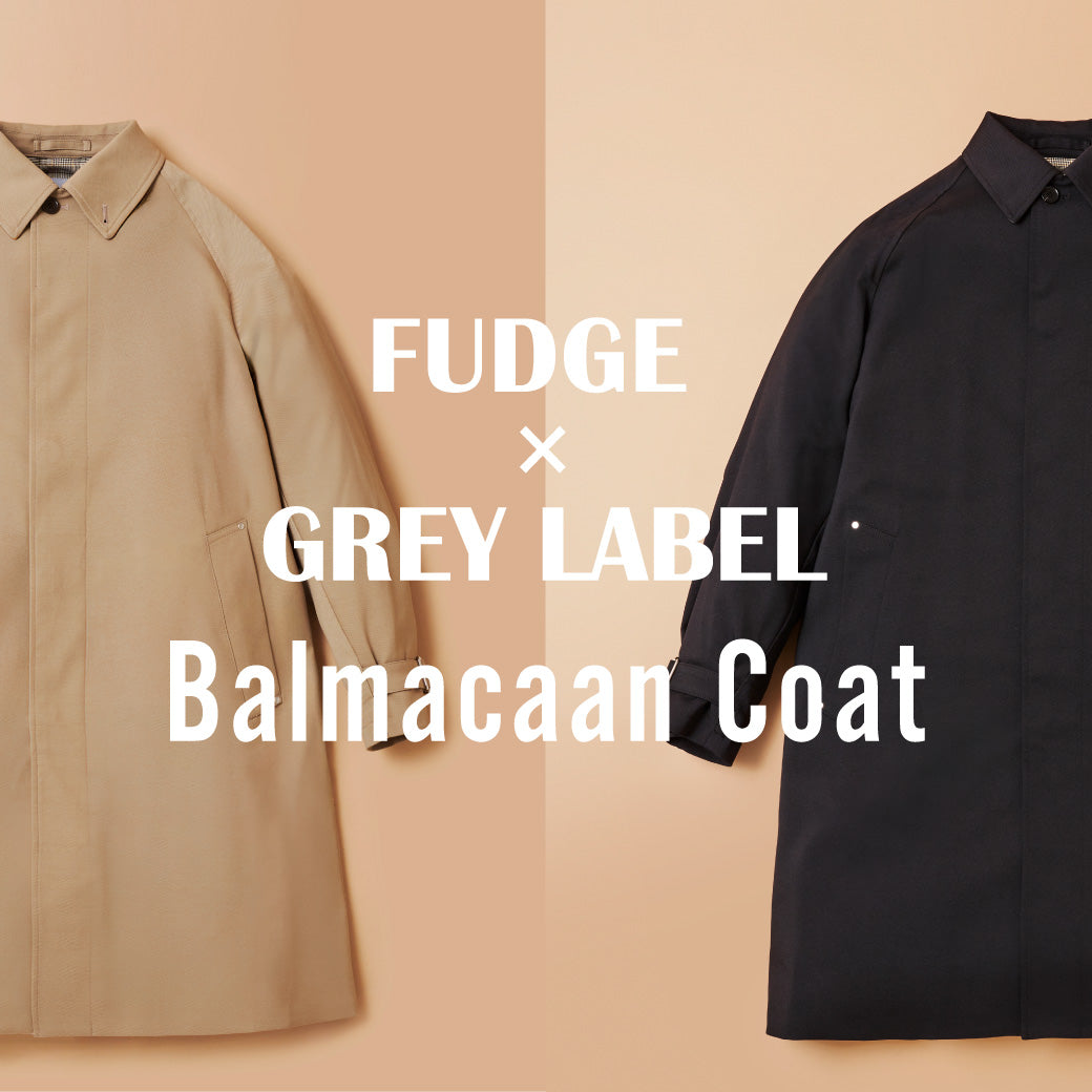 MACKINTOSH PHILOSOPHY GREY LABEL ｜Balmacaan Coat｜MACKINTOSH