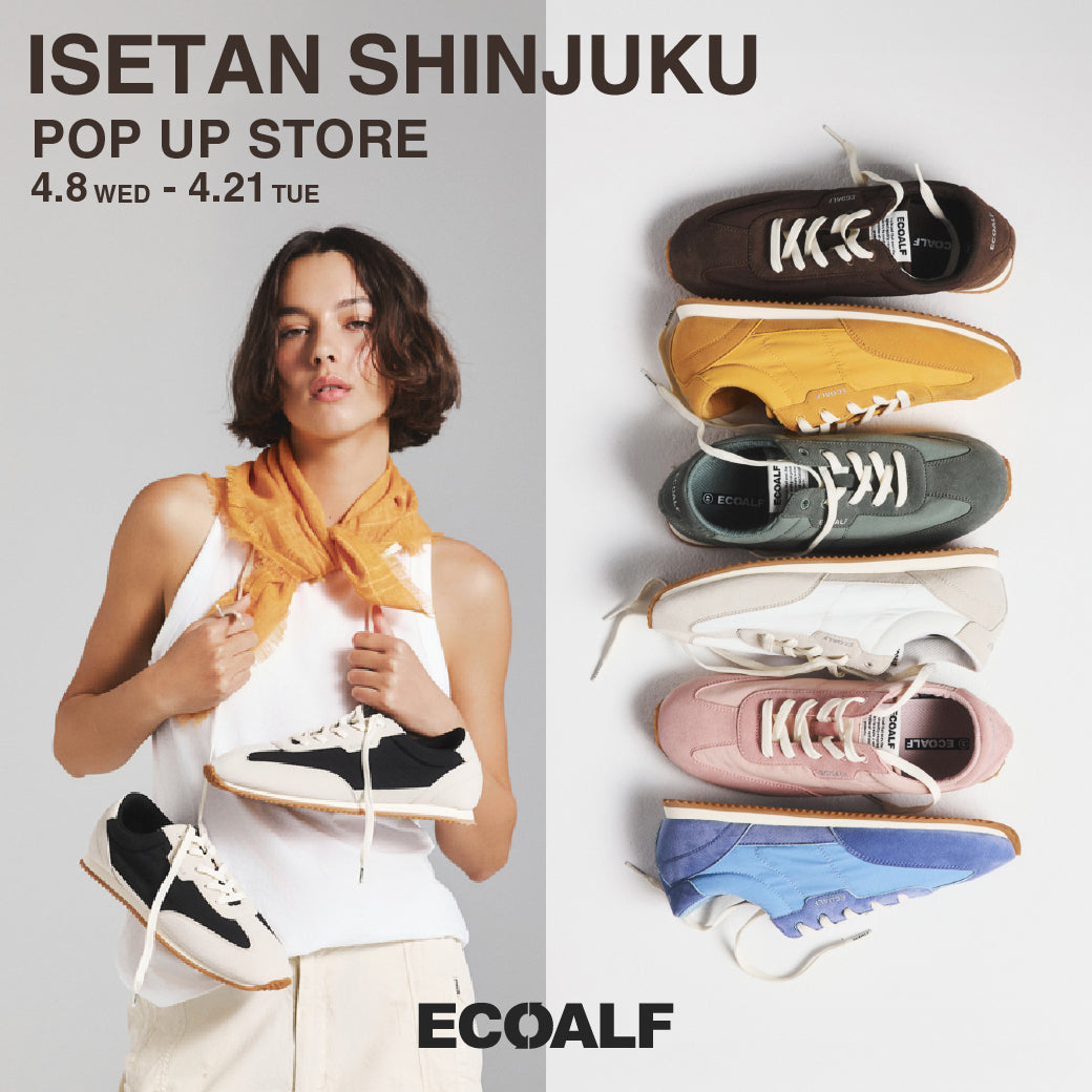 POP UP STORE【ECOALF 伊勢丹新宿】｜ECOALF(エコアルフ) - SANYO