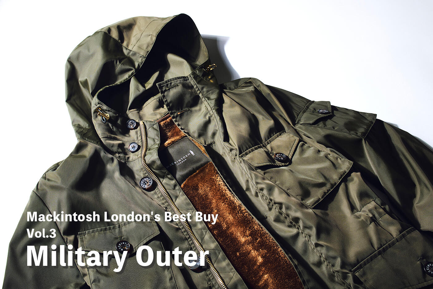 Mackintosh London's Best Buy Vol.3【Military Outer】 ミリタリー