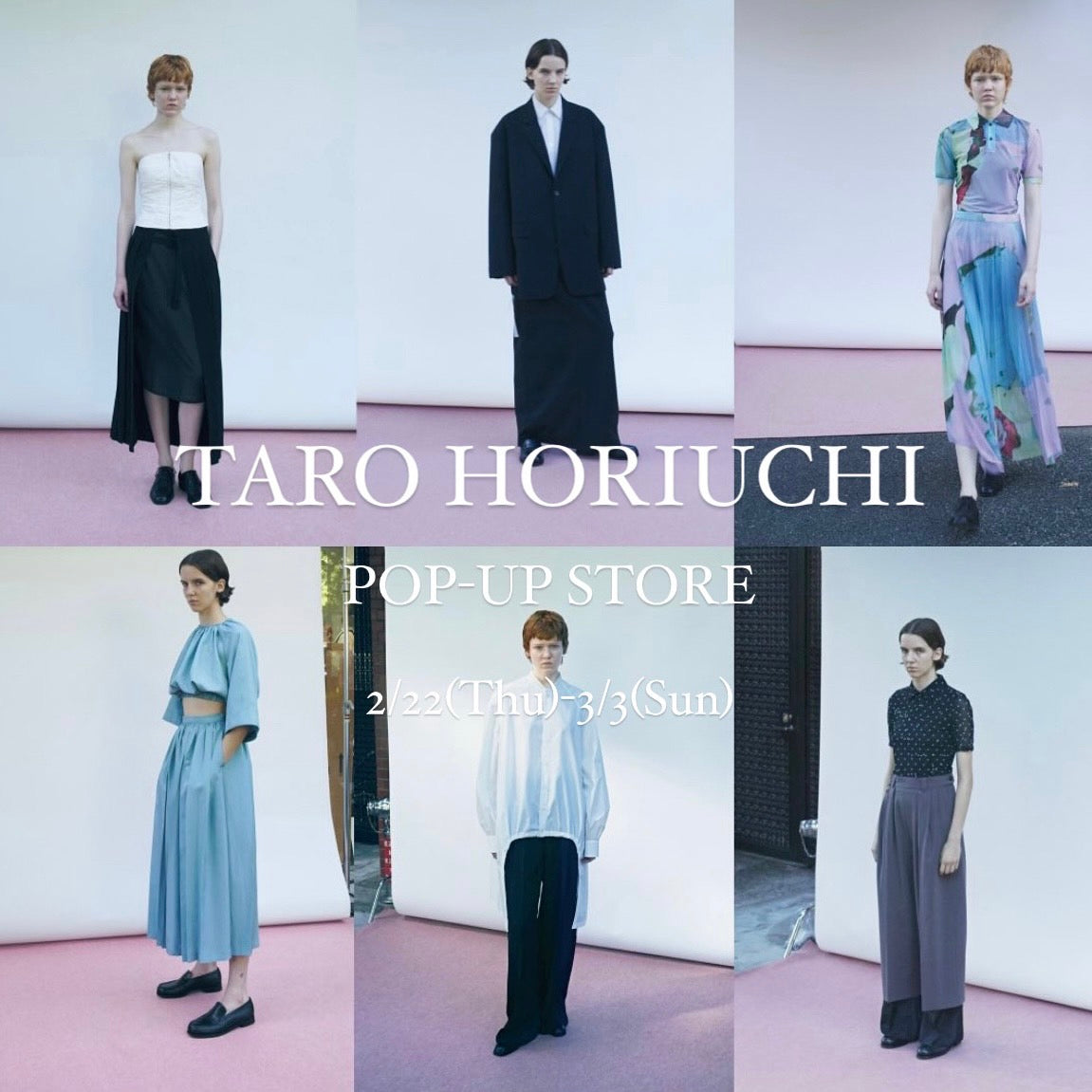 店舗限定】TARO HORIUCHI POP-UP STORE/ラブレス青山でタロウ ホリウチ