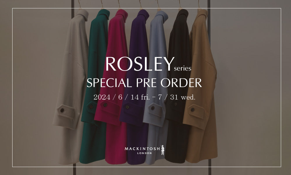 MACKINTOSH LONDON WOMEN｜ROSLEY series SPECIAL PRE ORDER｜MACKINTOSH LONDON(マッキントッシュ  ロンドン) - SANYO ONLINE STORE | 三陽商会