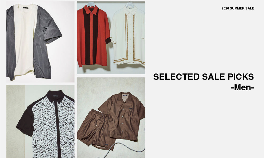 SELECTED SALE PICKS -Men-