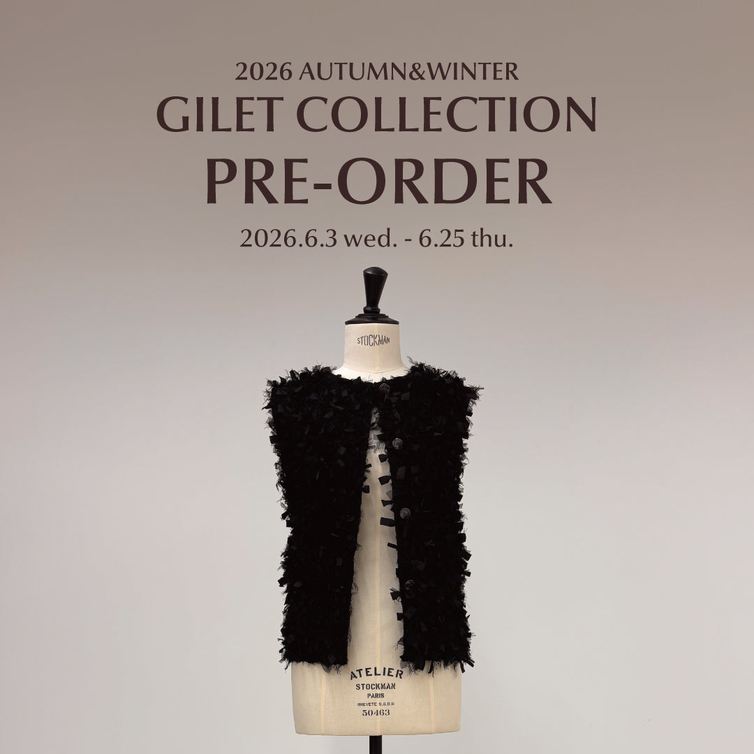 や*パ様 マッキントッシュロンドン　ジレ（ベスト）試着程度の美品最高級三越伊勢丹 MACKINTOSH LONDON WOMEN｜【PRE ORDER】GILET COLLECTION｜MACKINTOSH