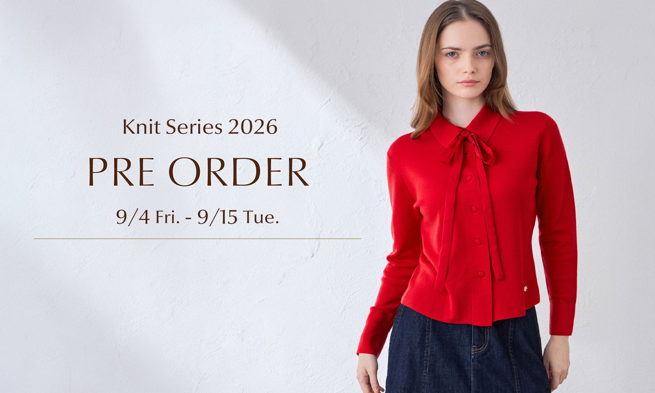 MACKINTOSH LONDON WOMEN | ニット一部予約販売 のお知らせ