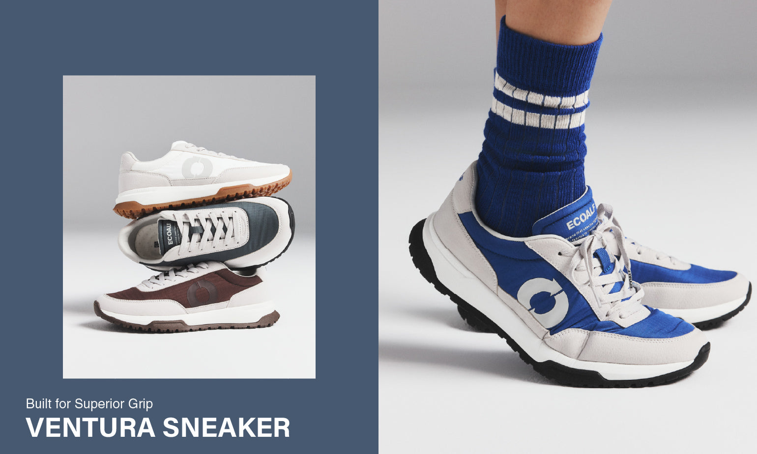新定番モデル VENTURAスニーカーーECOALF