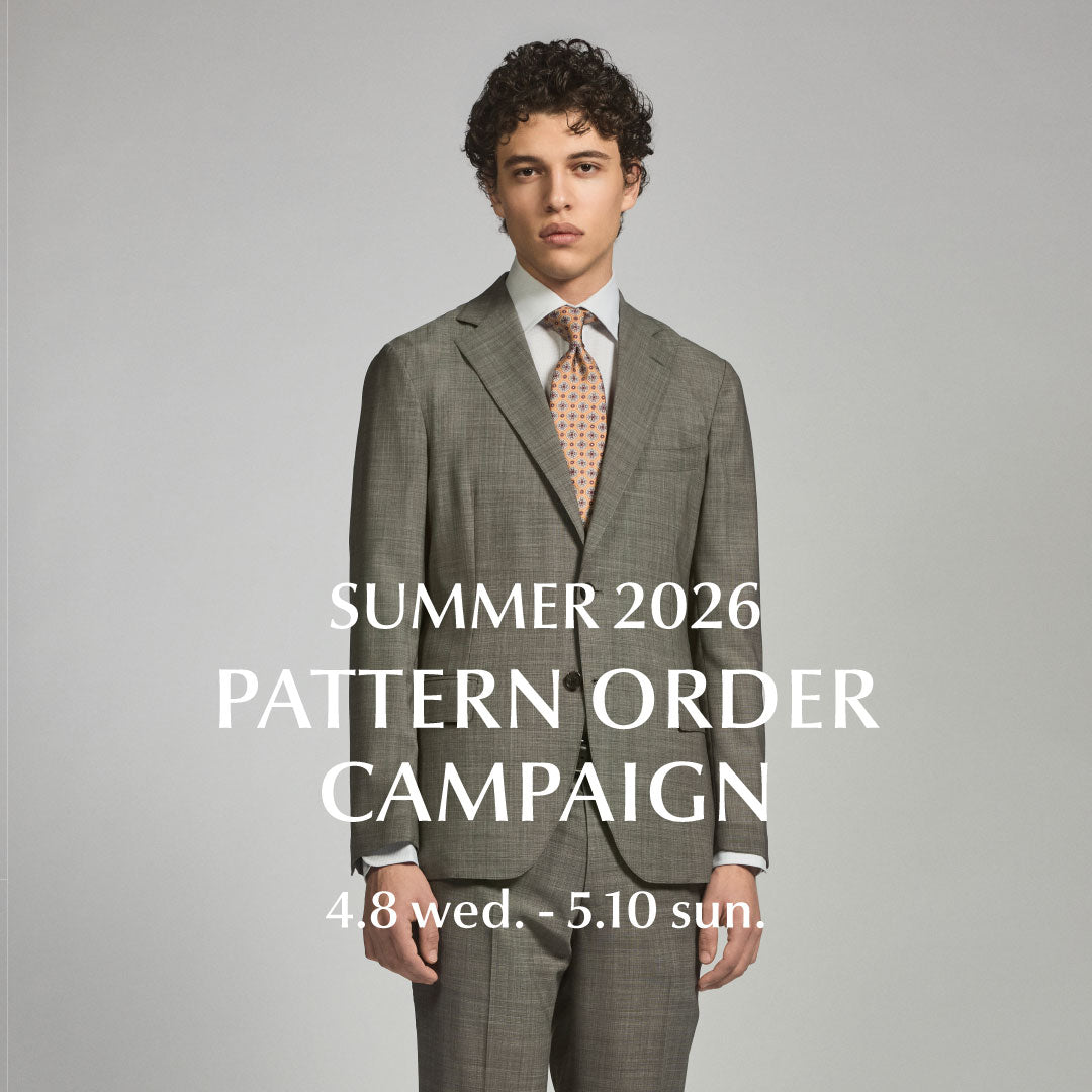 試着のみ　マッキントッシュ　ロンドン　ショートジャケット MACKINTOSH LONDON MEN｜SUMMER 2026 PATTERN ORDER CAMPAIGN