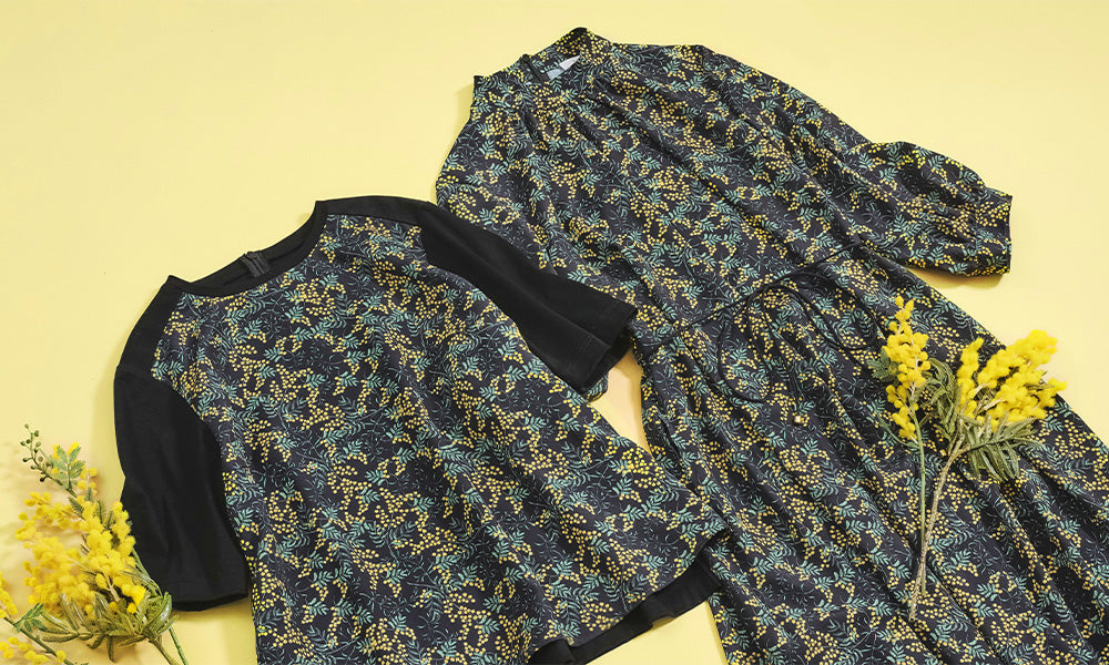 S.ESSENTIALS エス エッセンシャルズ 日比谷花壇 シャツワンピース S.ESSENTIALS】S.ESSENTIALS×HIBIYA KADAN 私にパワーをくれる服 vol.1
