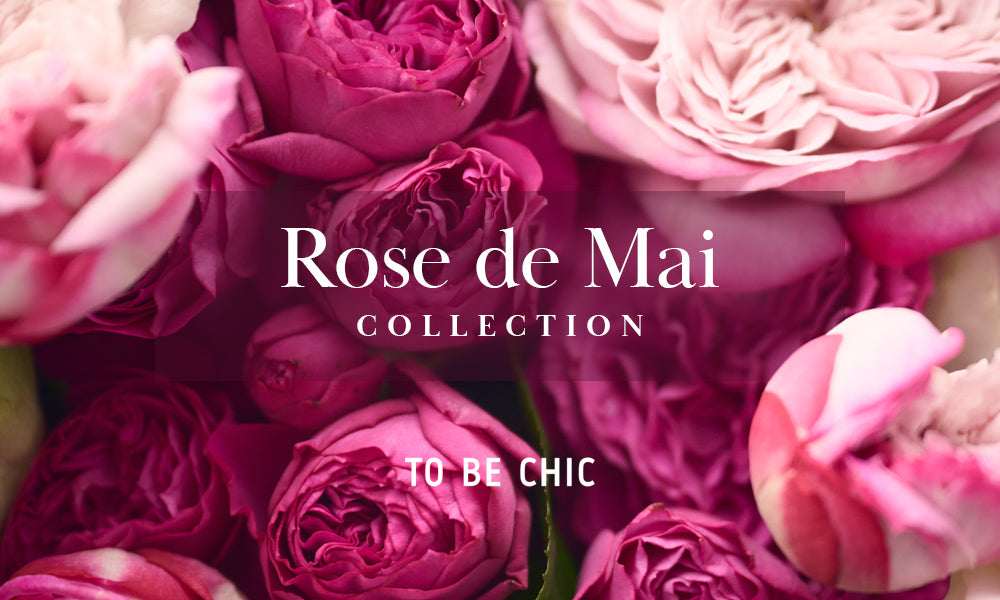 Rose de Mai COLLECTION ― 南仏グラースに咲く、5月の薔薇｜TO BE CHIC