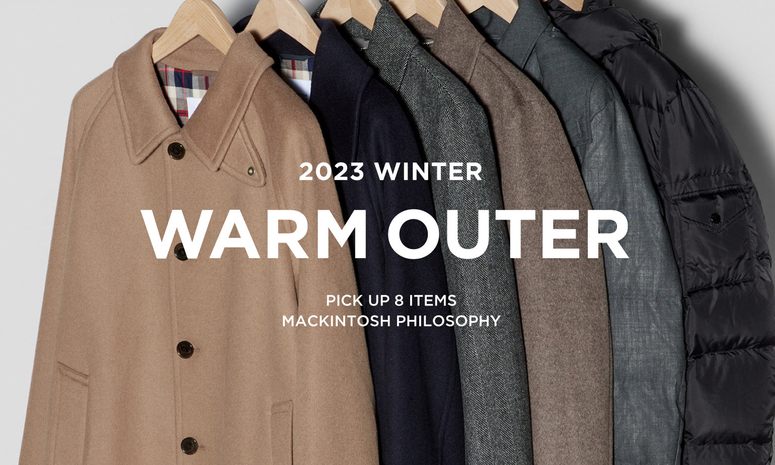 WARM OUTER 2023 WINTER｜MACKINTOSH PHILOSOPHY(マッキントッシュ ...