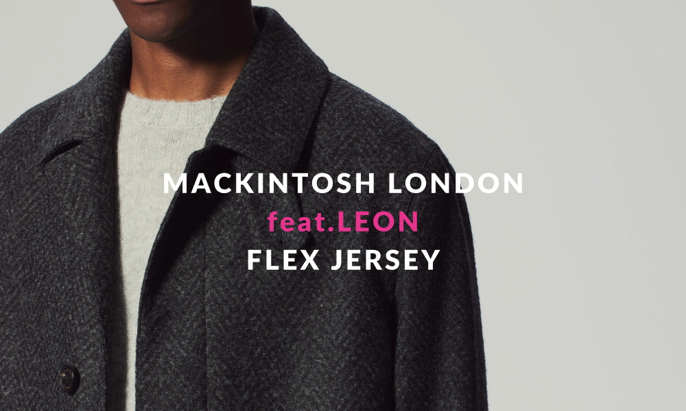 MACKINTOSH LONDON feat.LEON「FLEX JERSEY」 – SANYO ONLINE STORE