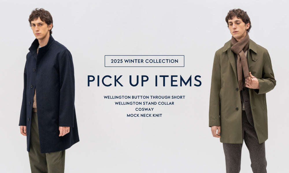 MEN】PICK UP ITEMS | 2025 WINTER COLLECTION｜MACKINTOSH