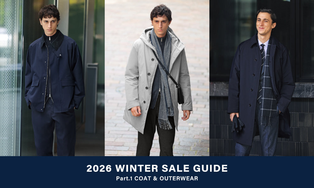 MEN】2026 WINTER SALE GUIDE | Part.1 COAT & OUTERWEAR｜MACKINTOSH