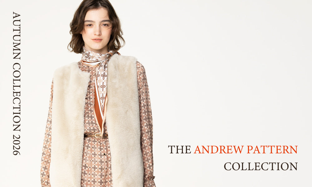 MACKINTOSH LONDON WOMEN｜AUTUMN COLLECTION 2026 THE ANDREW PATTERN