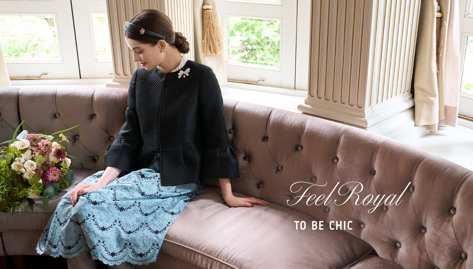 TO BE CHIC | Feel Royal｜TO BE CHIC(トゥービーシック) - SANYO ONLINE STORE｜三陽商会