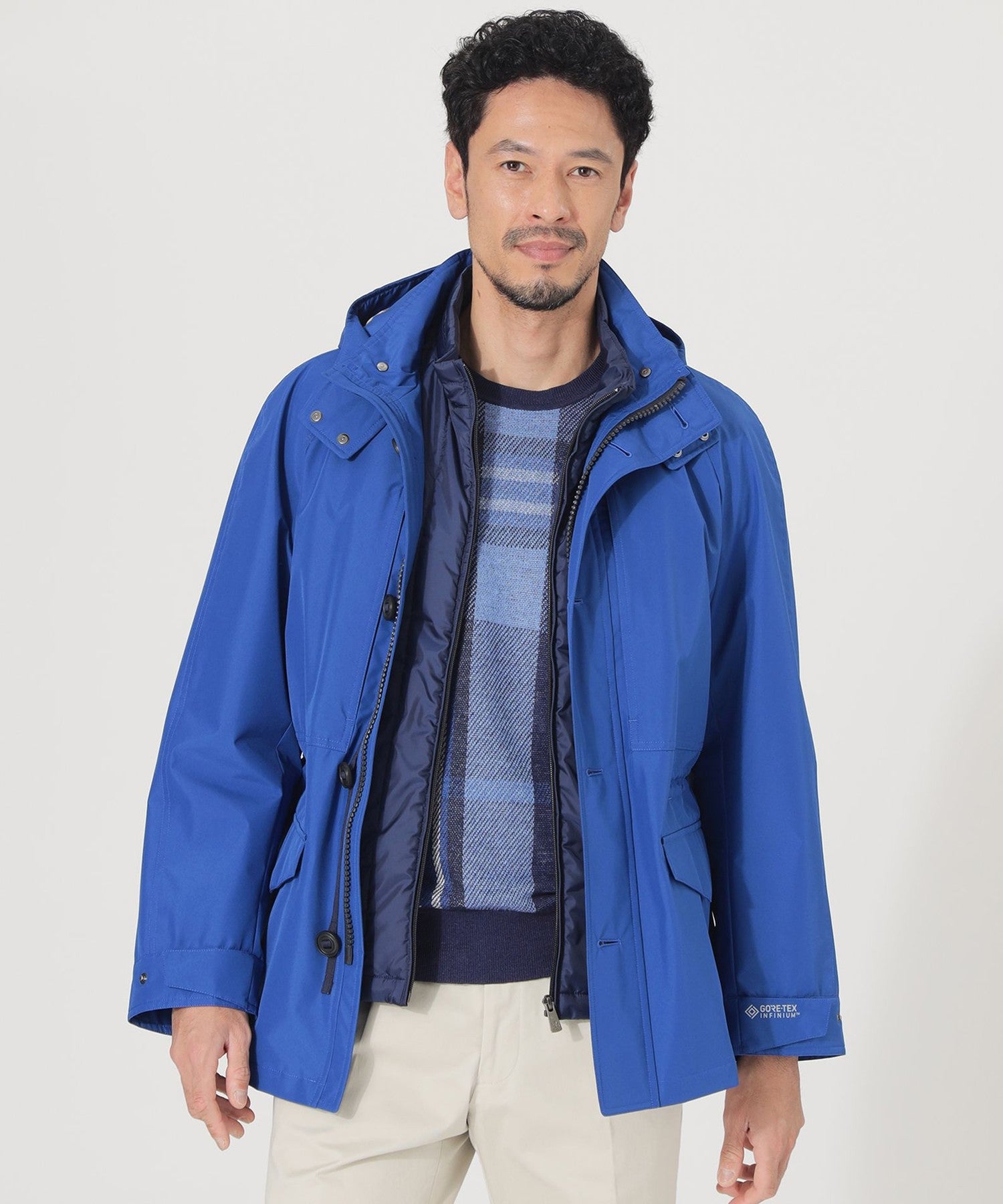 DUNNET SL」GORETEXINFINIUM(R)フィールドジャケット(ブルゾン)｜THE SCOTCH HOUSE(スコッチハウス)のファッション通販  - SANYO ONLINE STORE | 三陽商会