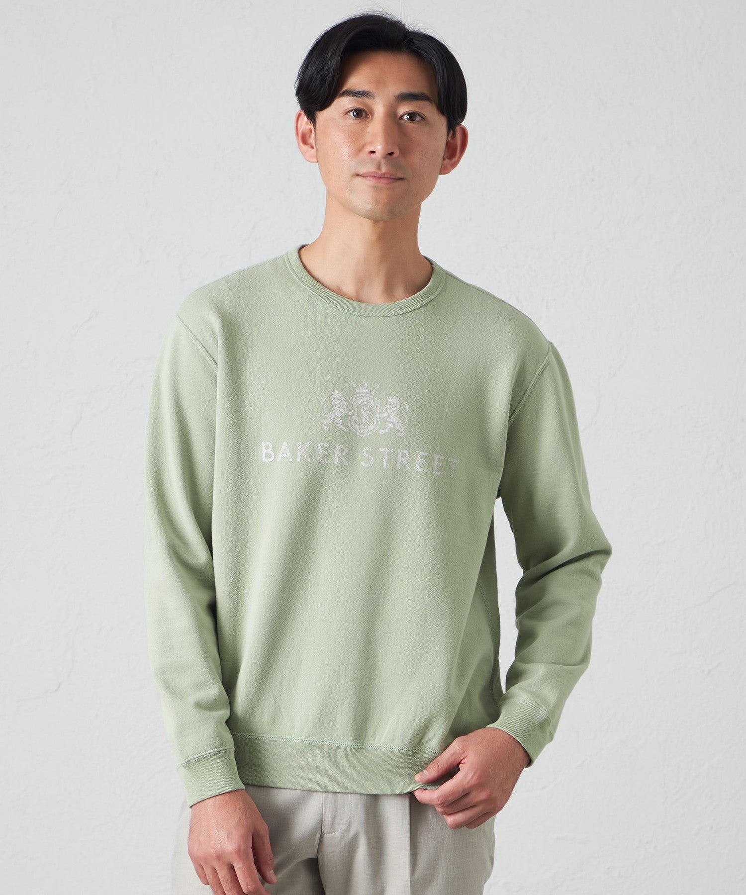 カレッジプリントスウェット(トップス)｜BAKER STREET(ベイカー