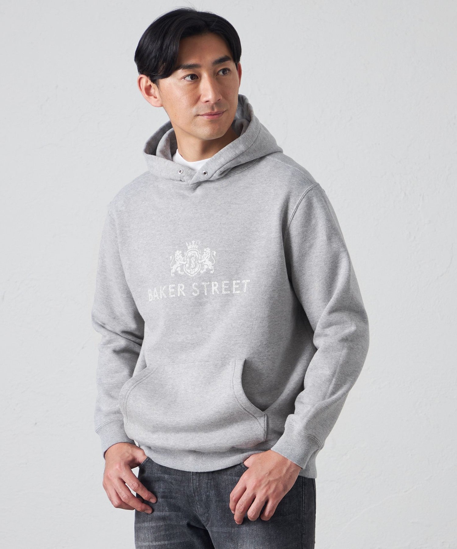 BRIEFING ブリーフィング リカバリーパーカー　セットアップ グレー L BRIEFING ブリーフィング リカバリーパーカー セットアップ