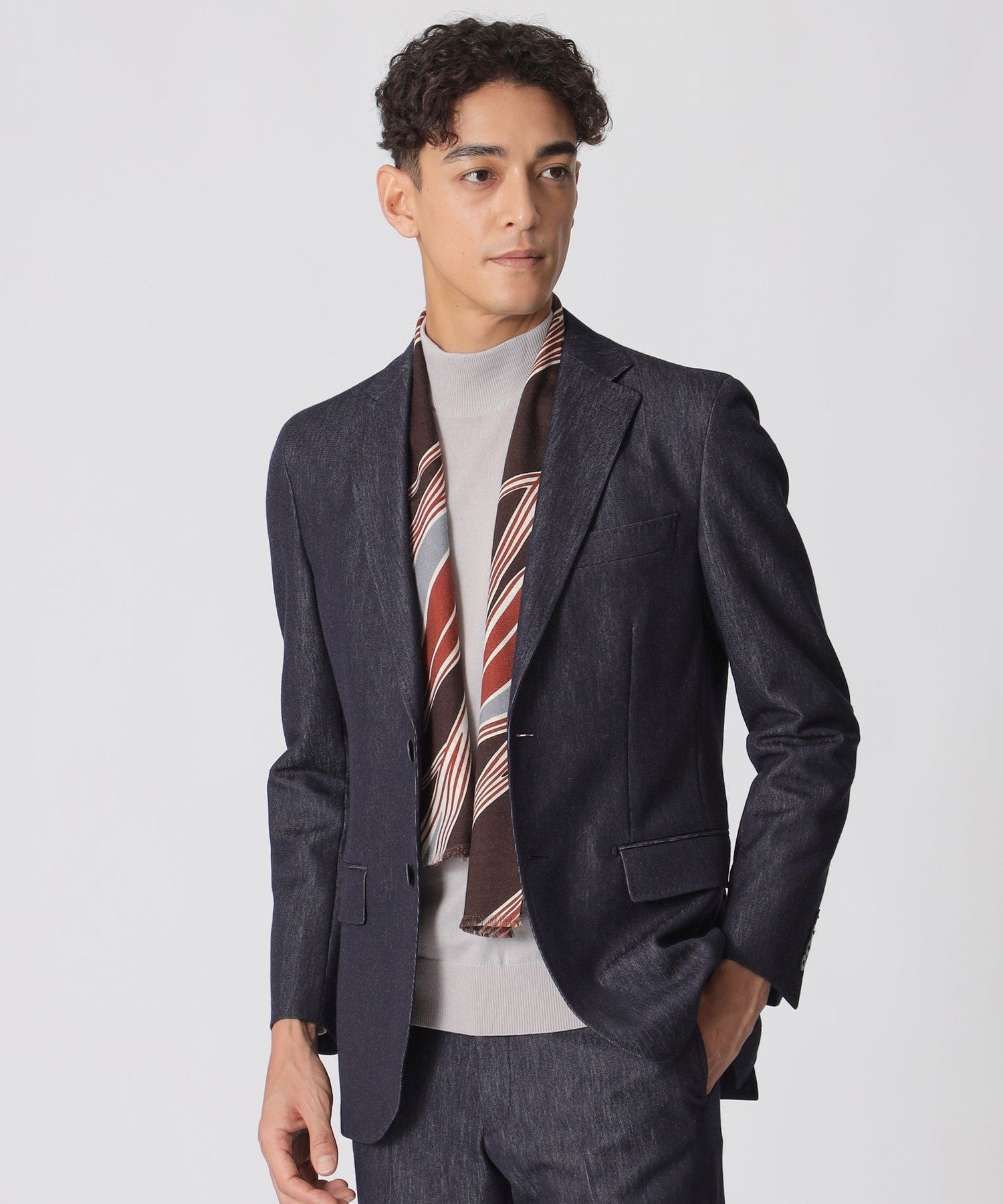 將汰朗.comページ STUART'S TRAVELER】プレーティングラッセルジャケット(ジャケット