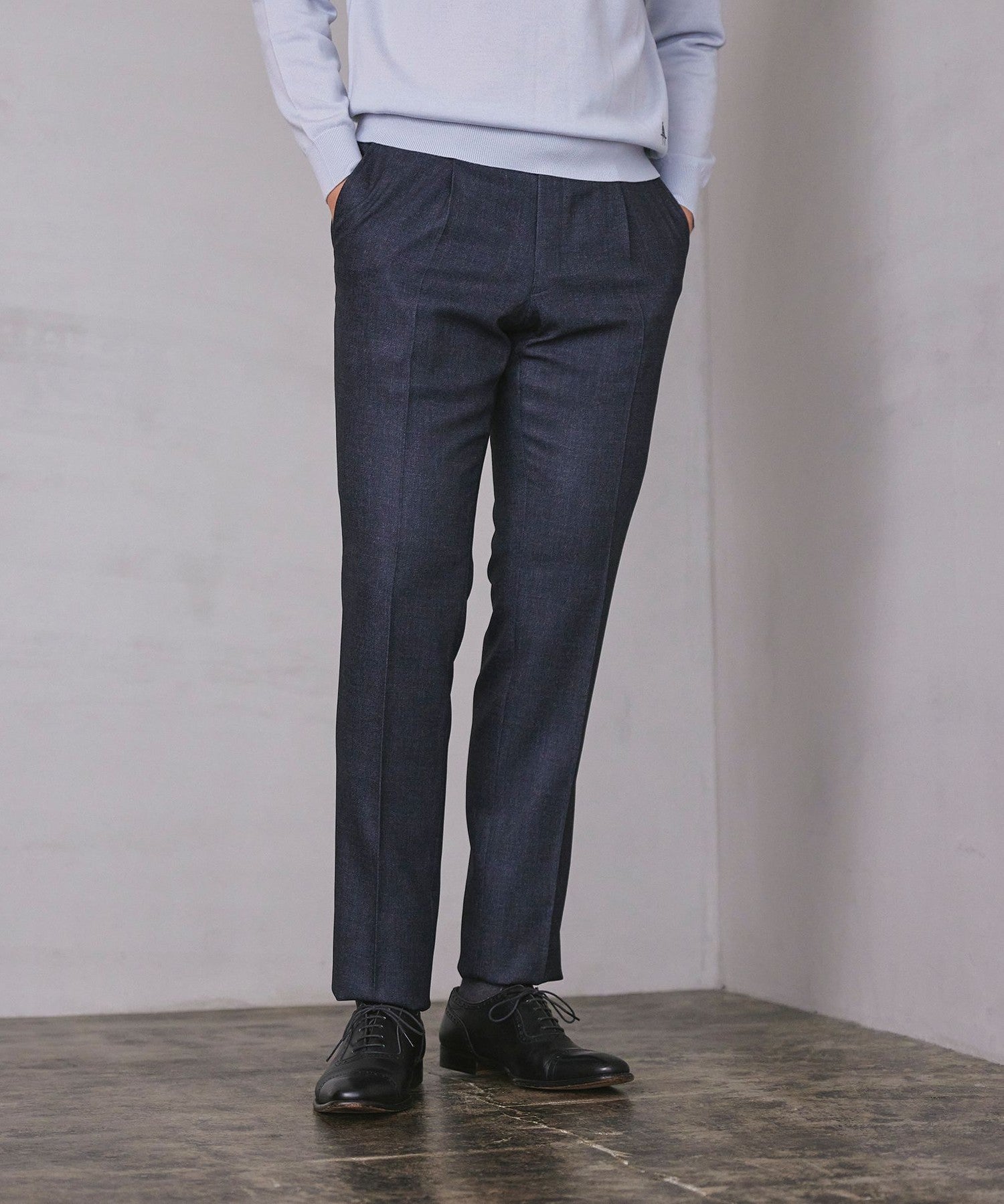 WEB・一部店舗限定】「STUART'S TRAVELER」メランジプリントツイル