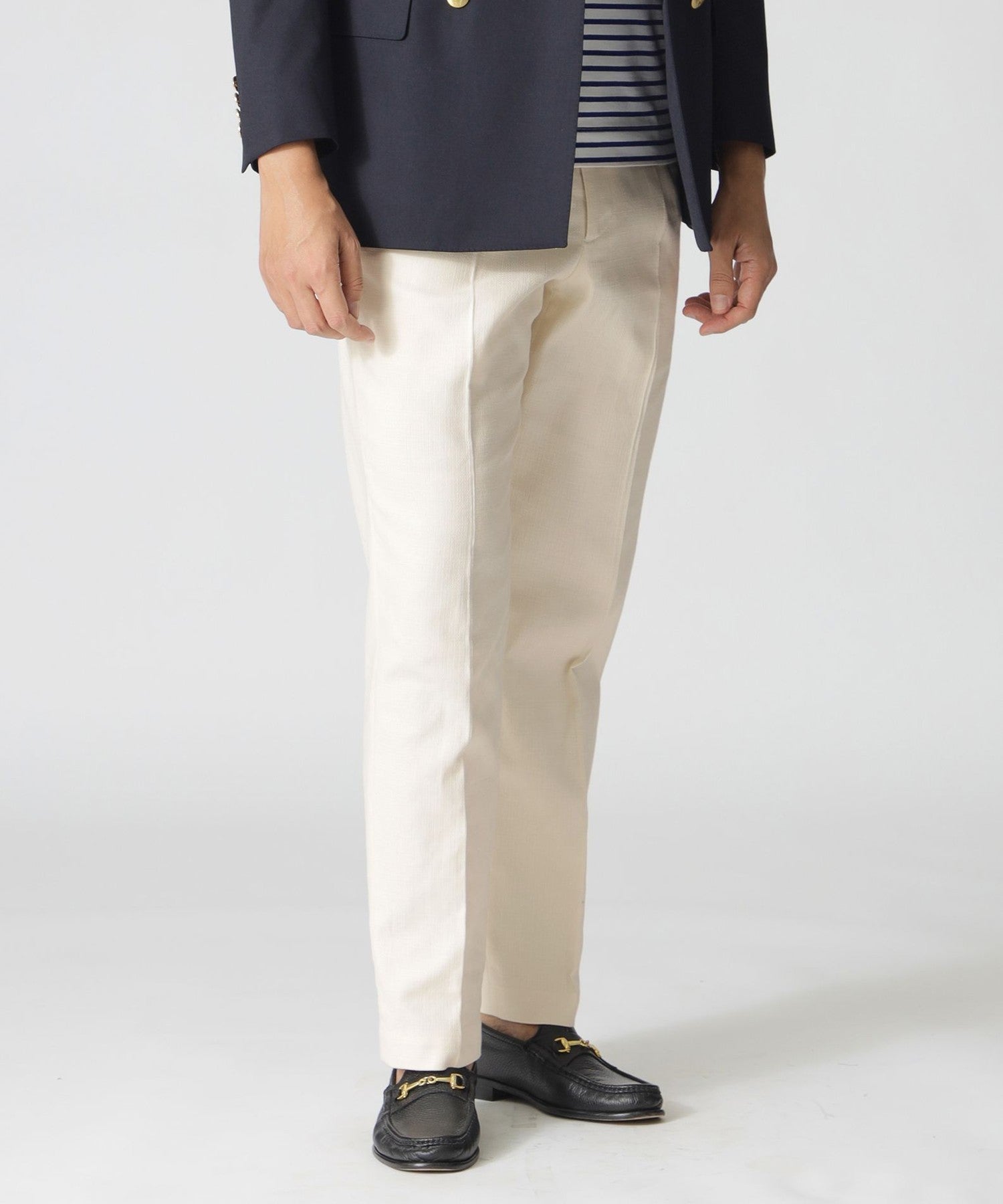 綿麻プリペラクロス カジュアルパンツ(パンツ)｜Paul Stuart(ポール