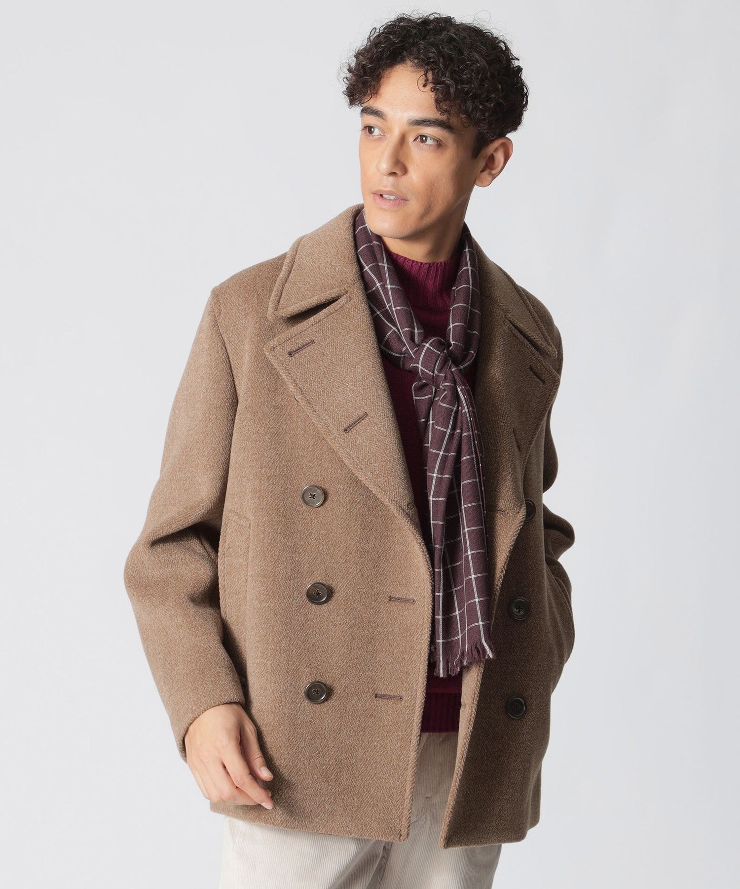 数量限定】「COLLECTION LINE」Pコート（ショート丈）(コート)｜Paul