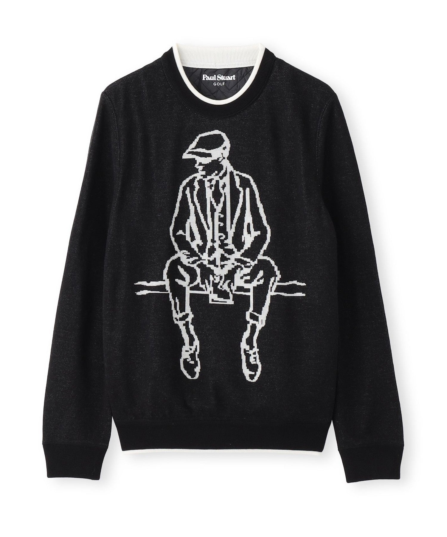 GOLF】MOFジャカードニット(トップス)｜Paul Stuart(ポール