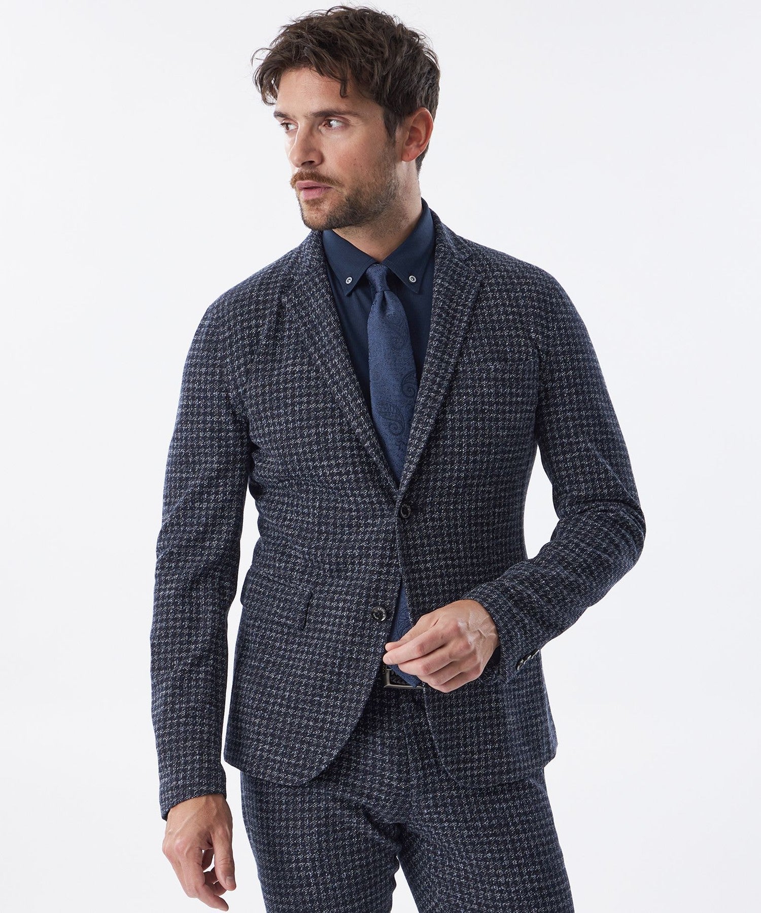 PRIMA COLLECTION】コンフォートダブルチェックJK(ジャケット)｜EPOCA