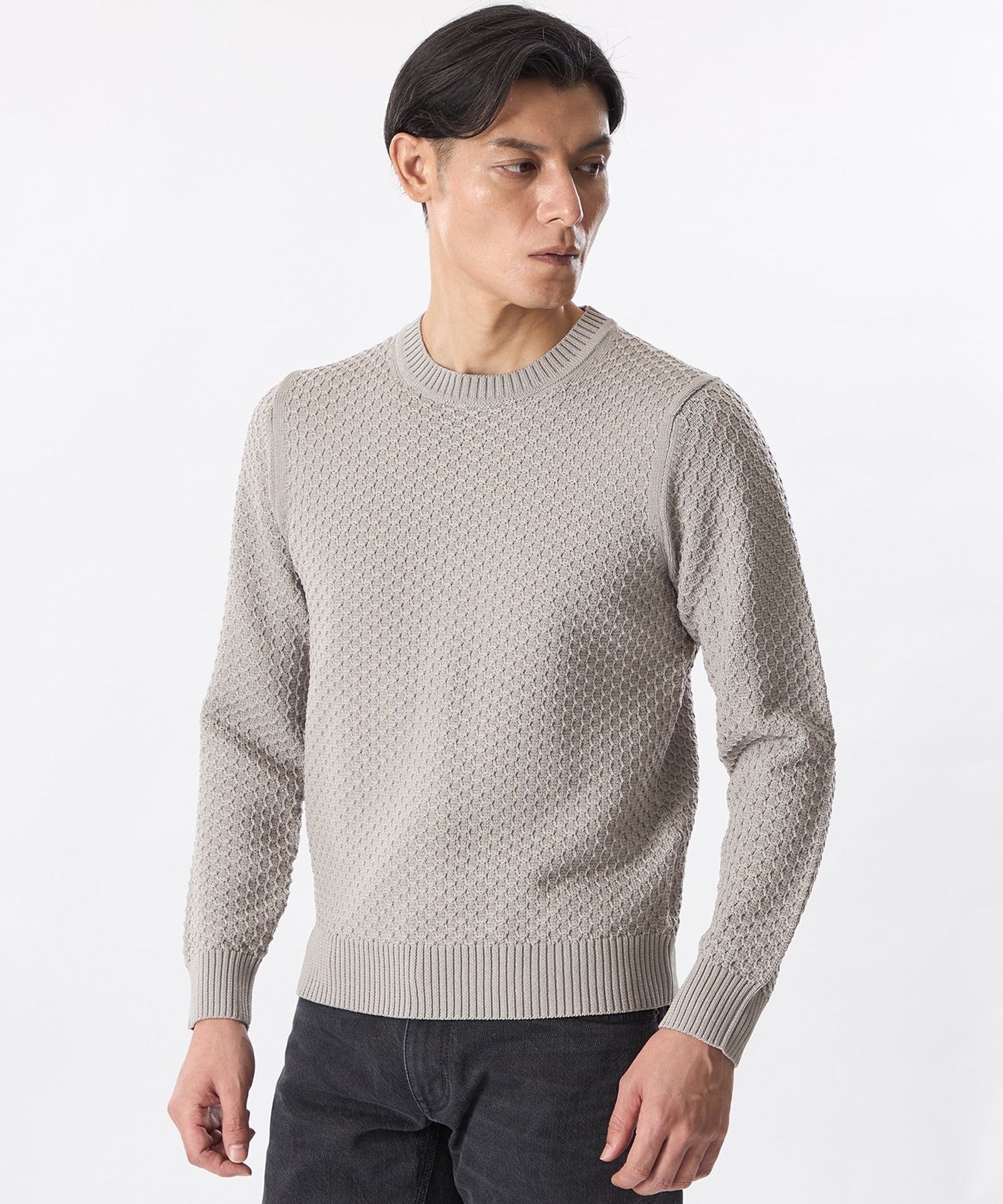 ハニーネストクルーネックニット(トップス)｜EPOCA UOMO(エポカ ウォモ