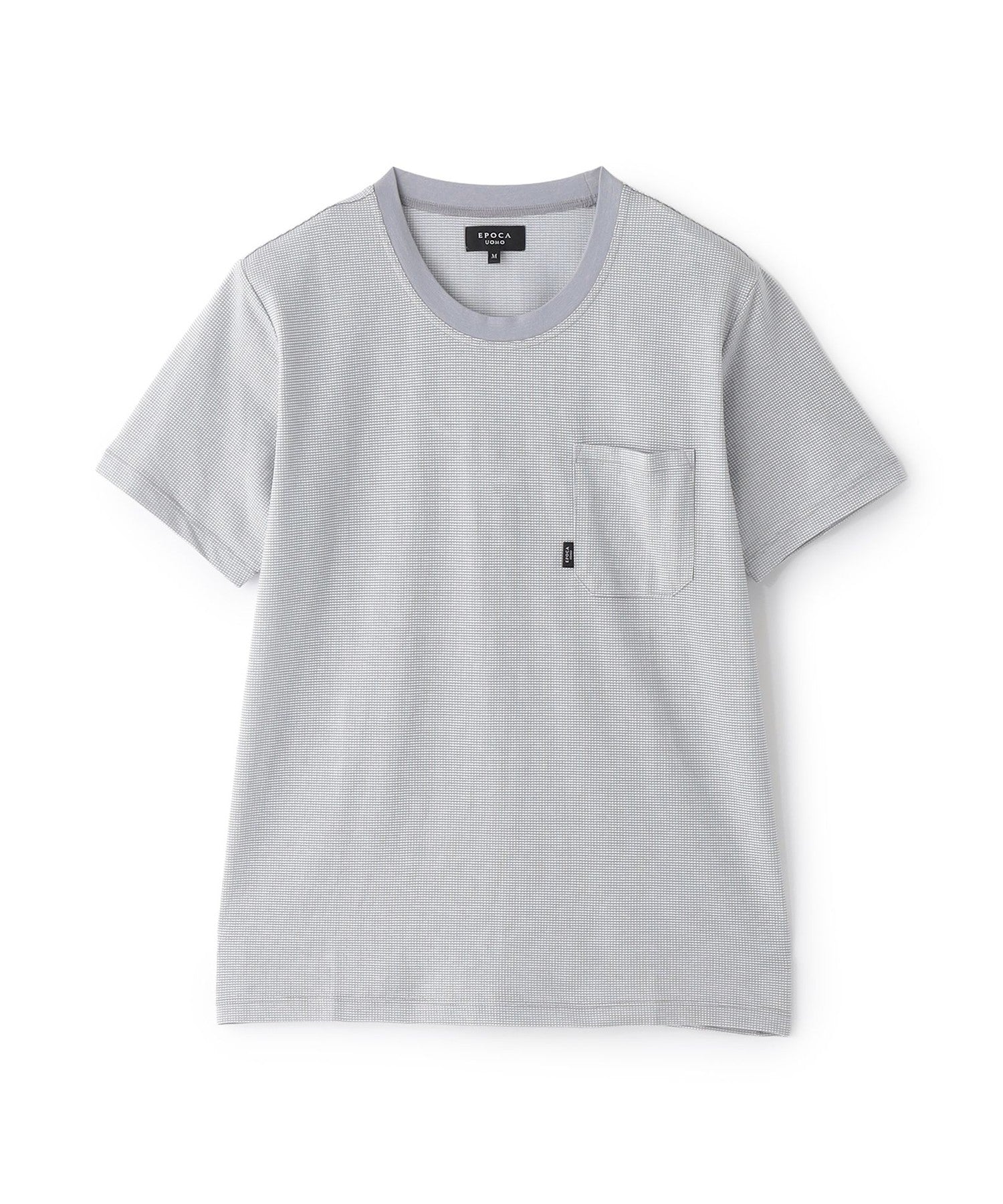 凹凸ジャカードクルーネックTシャツ(その他)｜EPOCA UOMO(エポカ