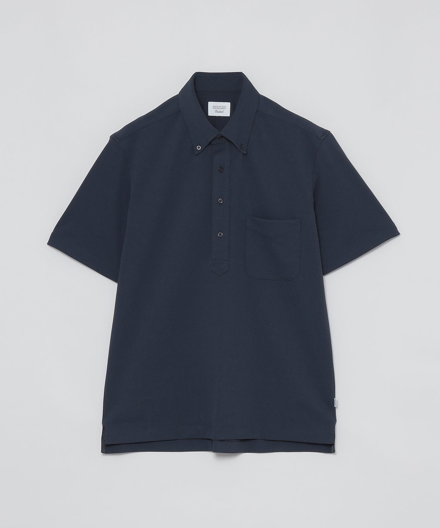 【新品・未使用】マッキントッシュ フィロソフィー　トロッターボタンダウンポロ38 トロッター ボタンダウンポロ カノコ(トップス)｜MACKINTOSH