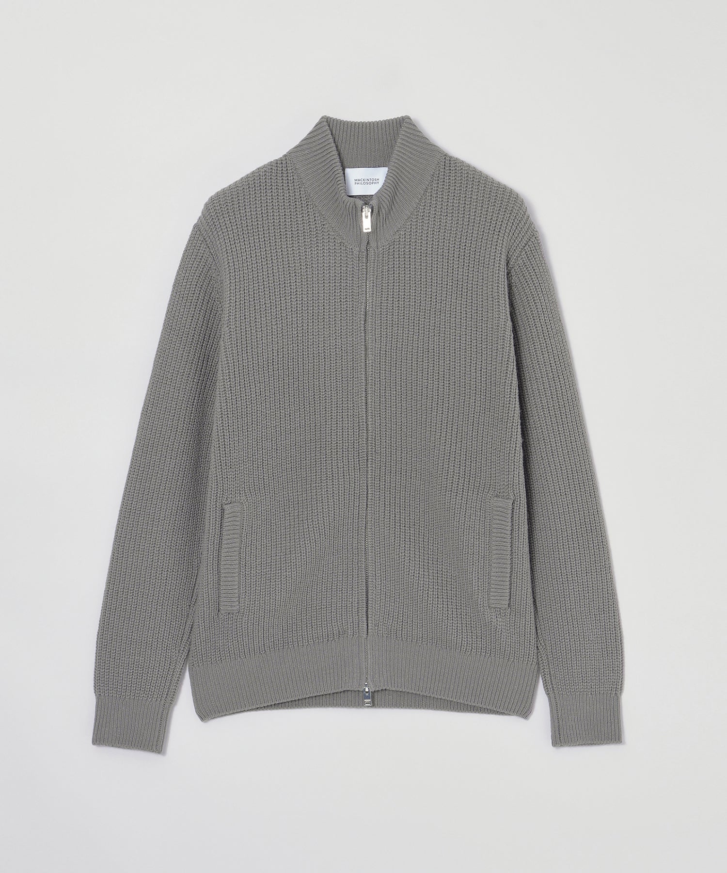 三毛ページ レーヨン混麻タッチ透かし編みニットモモンガカーディガン