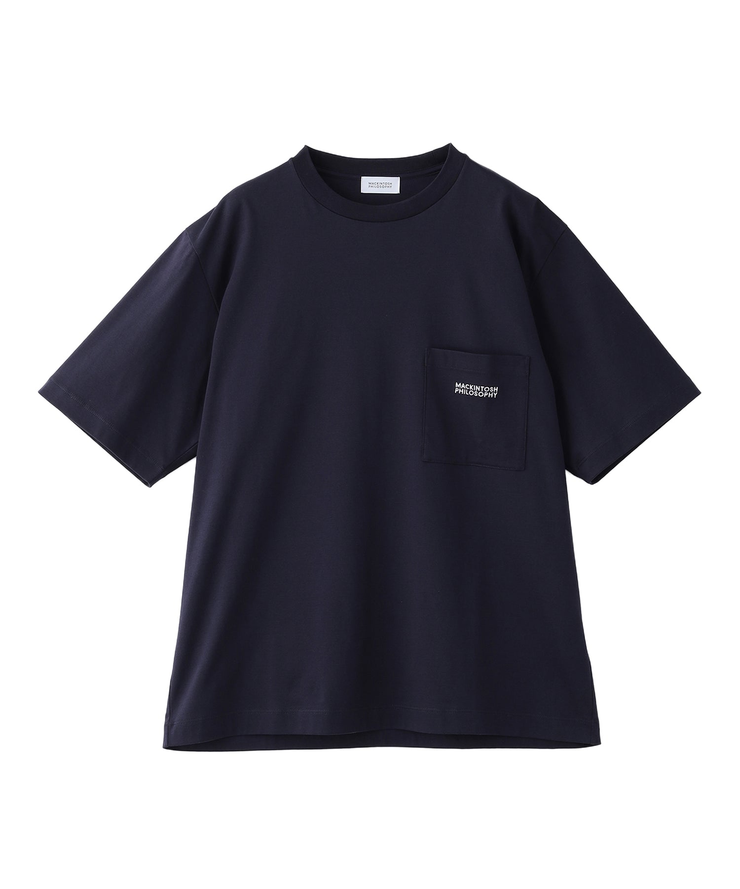 masapokisetuフィールド シルケットスムース クルーネック半袖ポケT(トップス)｜MACKINTOSH