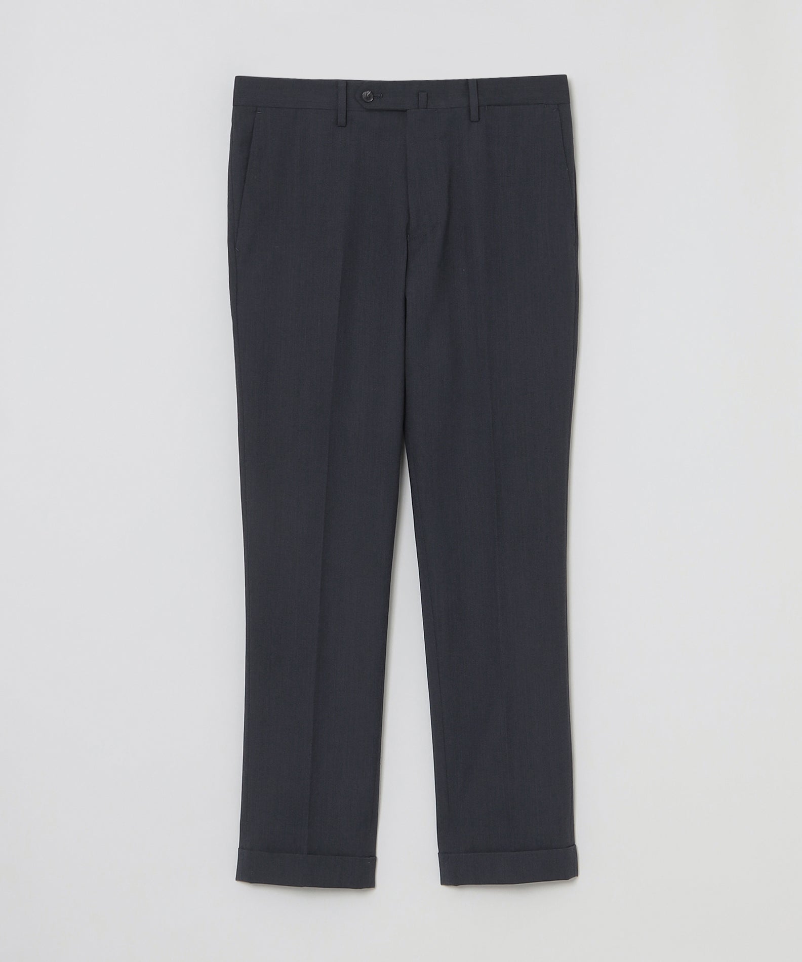 WEB＆一部店舗限定】T.G. di Fabio シャンブレー テーパードトラウザー