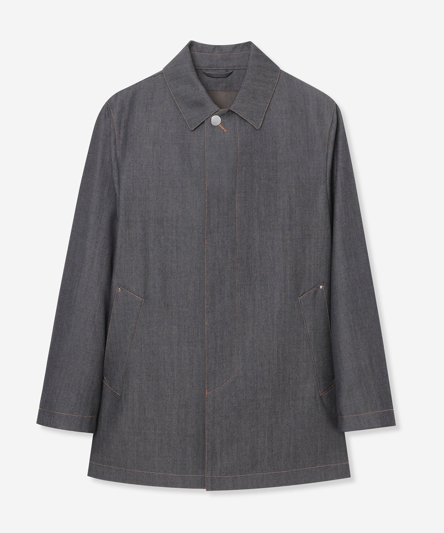 WORSTED DENIM】ステンカラーデニムコート(コート)｜MACKINTOSH LONDON