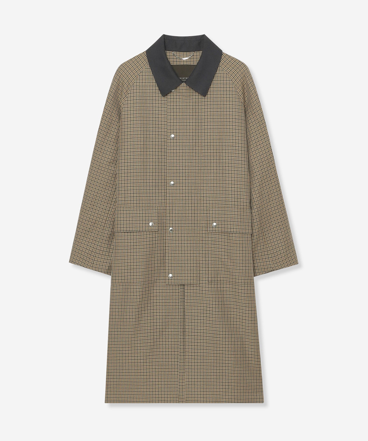 DORMEUIL/ドーメル】ウールリネンハンティングコート(コート