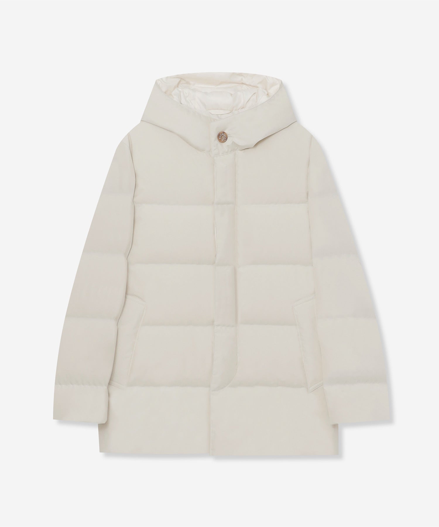 MACKINTOSH LONDONフード付きダウンベスト ホワイト 美品☆マッキントッシュ ブルーフォックス ダウンベスト 白 フード M