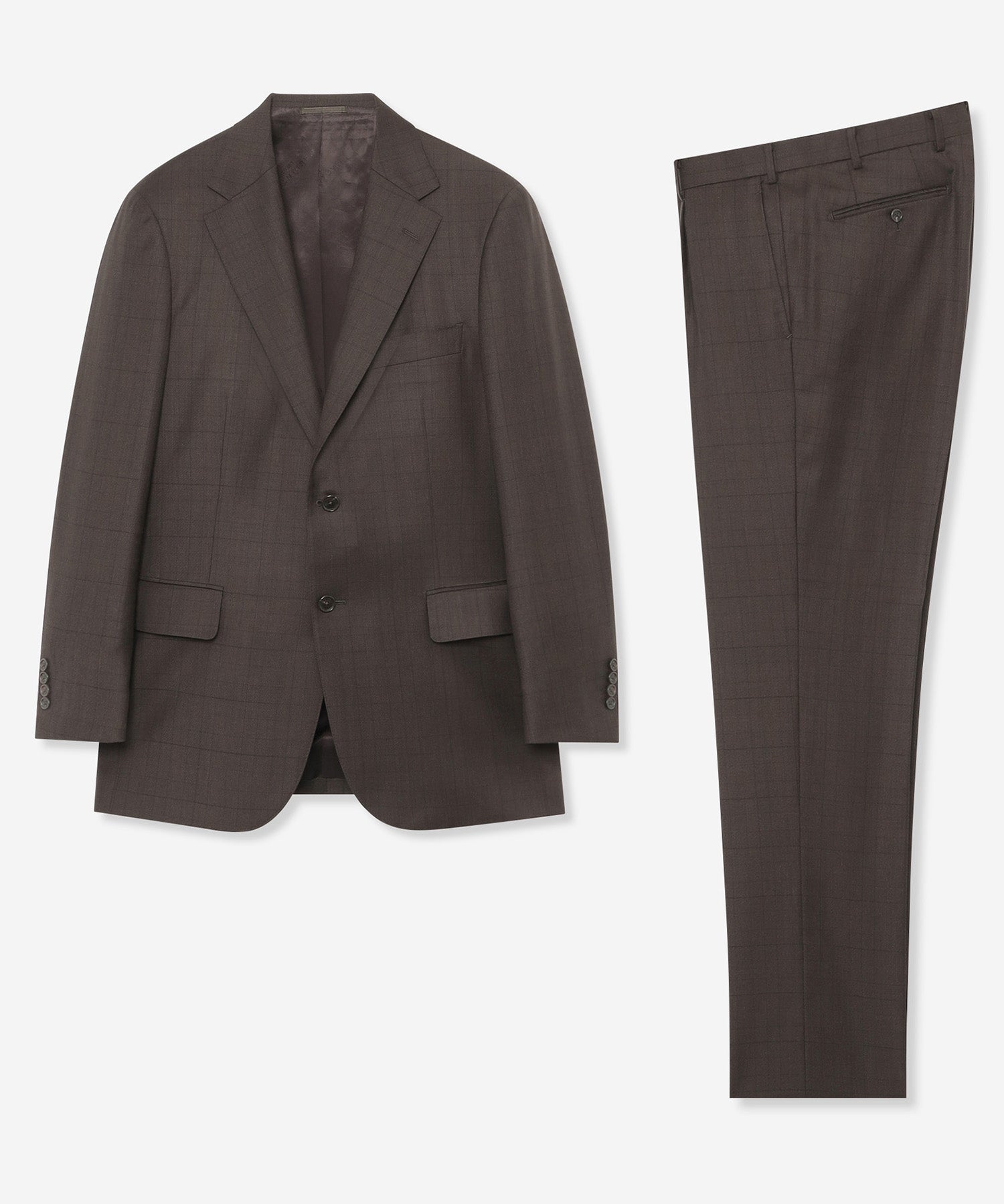 OX BRIDGE】【DORMEUIL/ドーメル】コンビネーションチェックスーツ