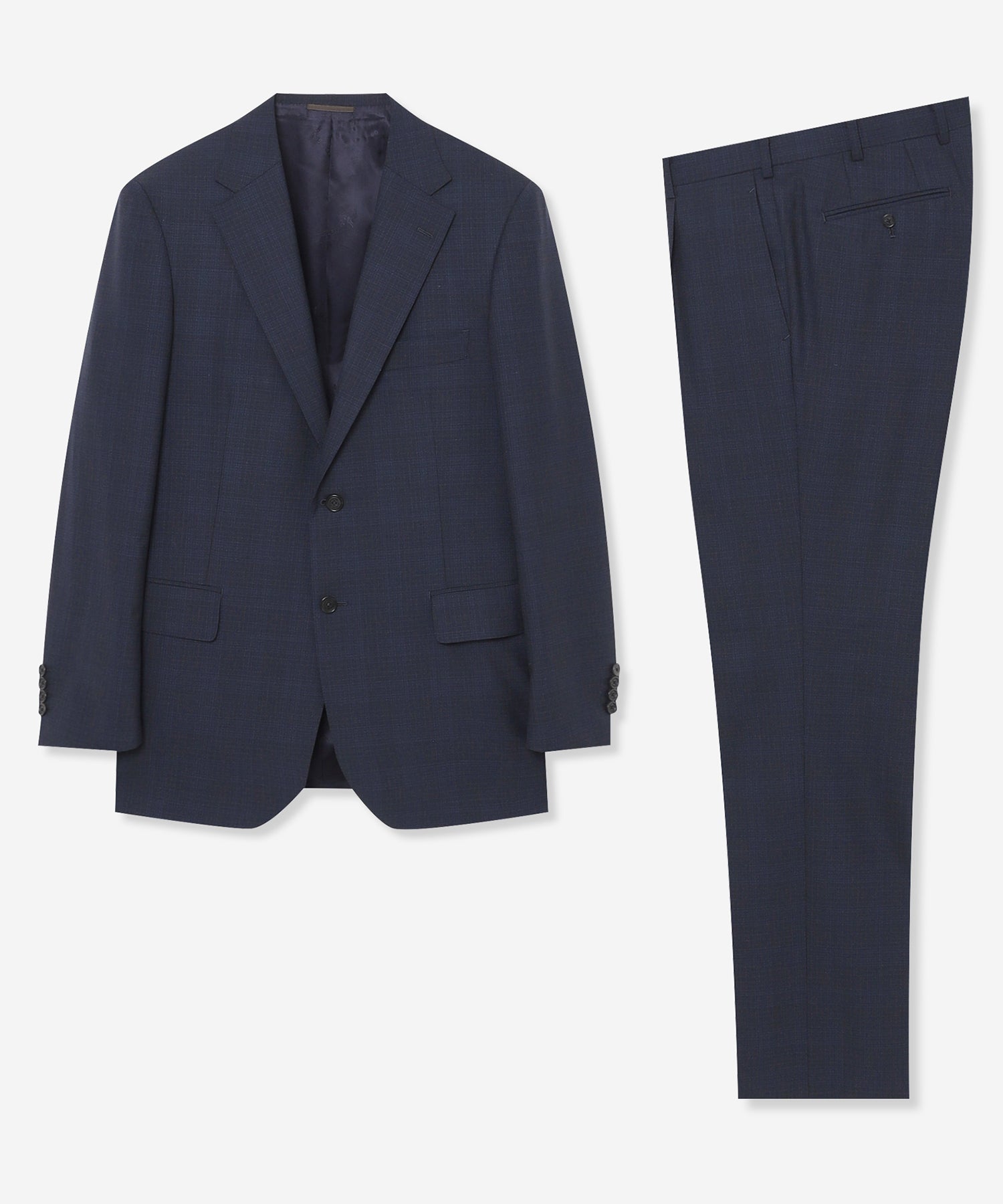 OX BRIDGE】【ZEGNA/ゼニア】メランジチェックスーツ(スーツ
