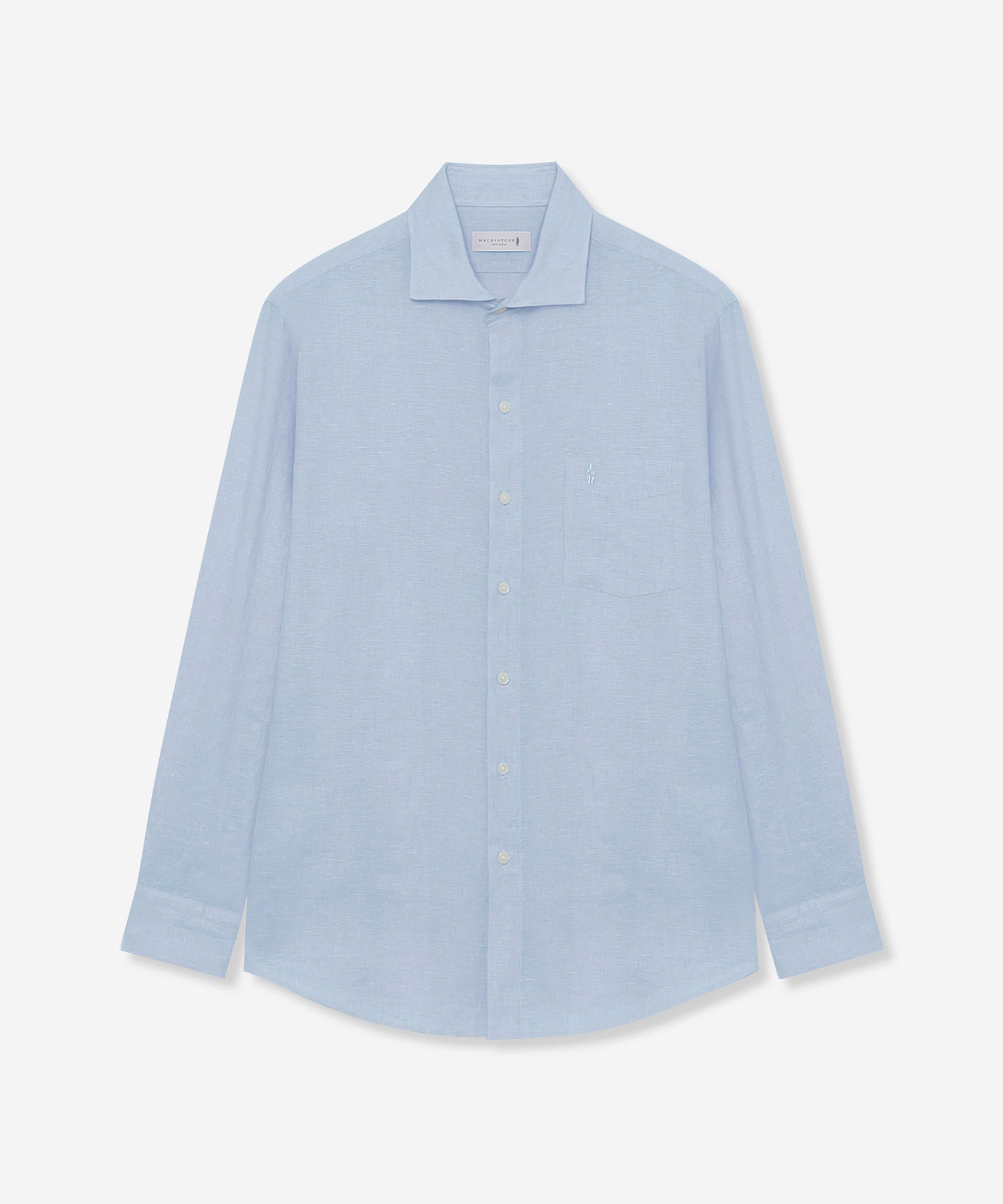 LEON掲載】ストレッチリネンワイドカラーシャツ(トップス)｜MACKINTOSH
