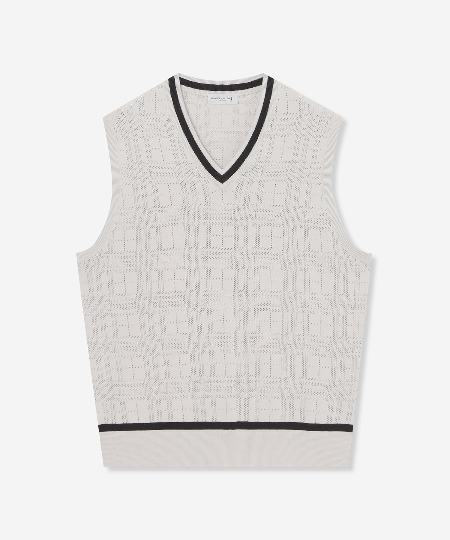 ランダムアイレットニットベスト(トップス)｜MACKINTOSH LONDON