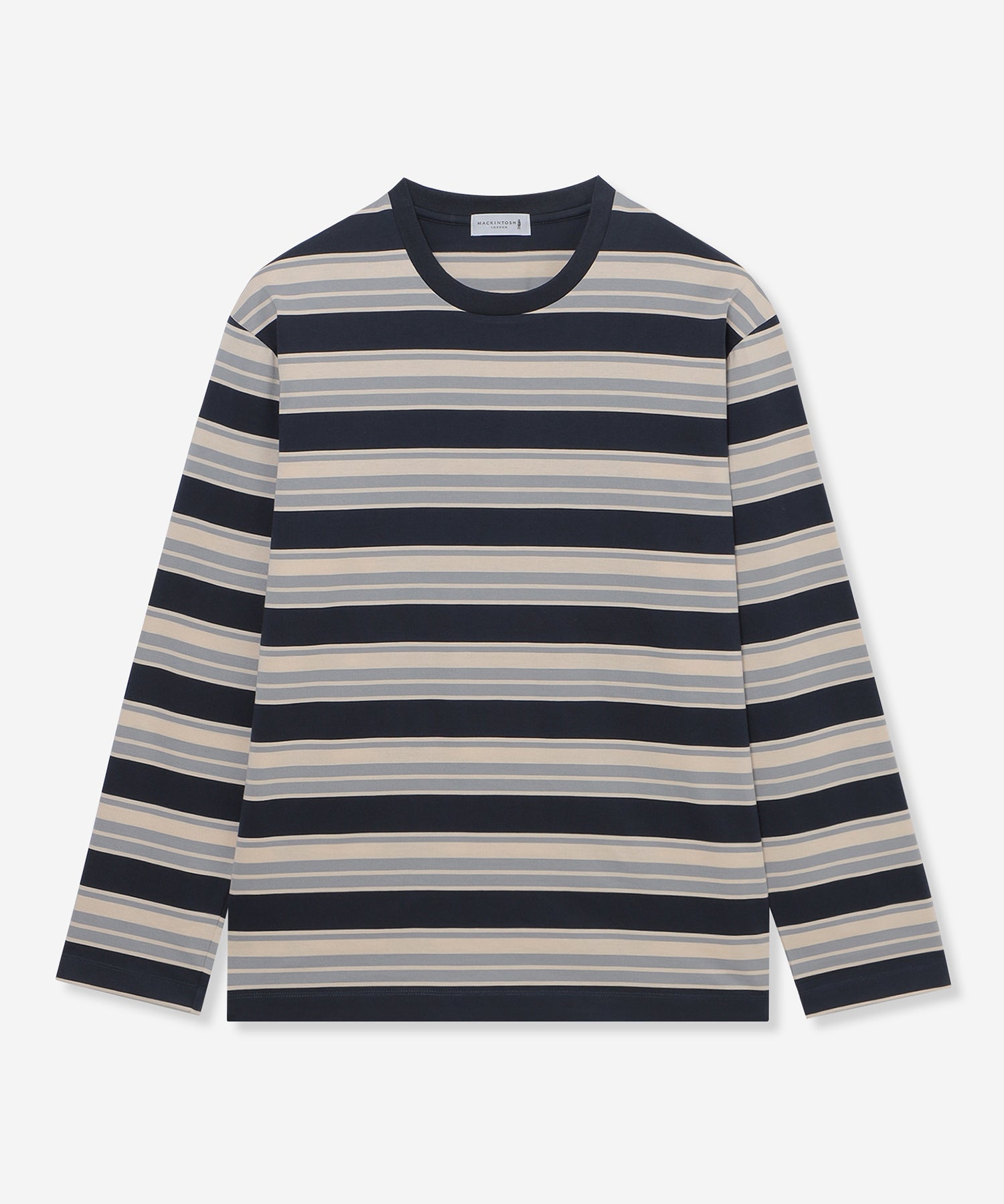 ラガーボーダーロングスリーブTシャツ(トップス)｜MACKINTOSH LONDON
