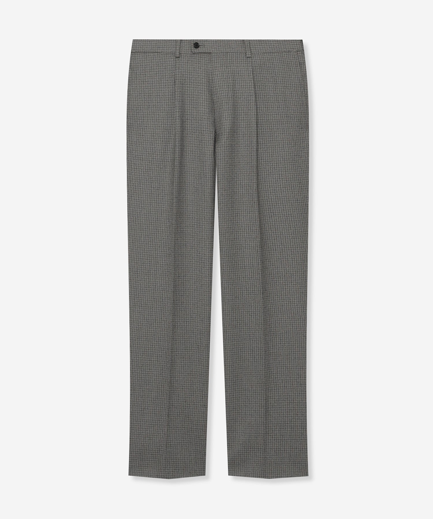 Adjustable Fit】ガンクラブフランネル 1プリーツスラックス(パンツ