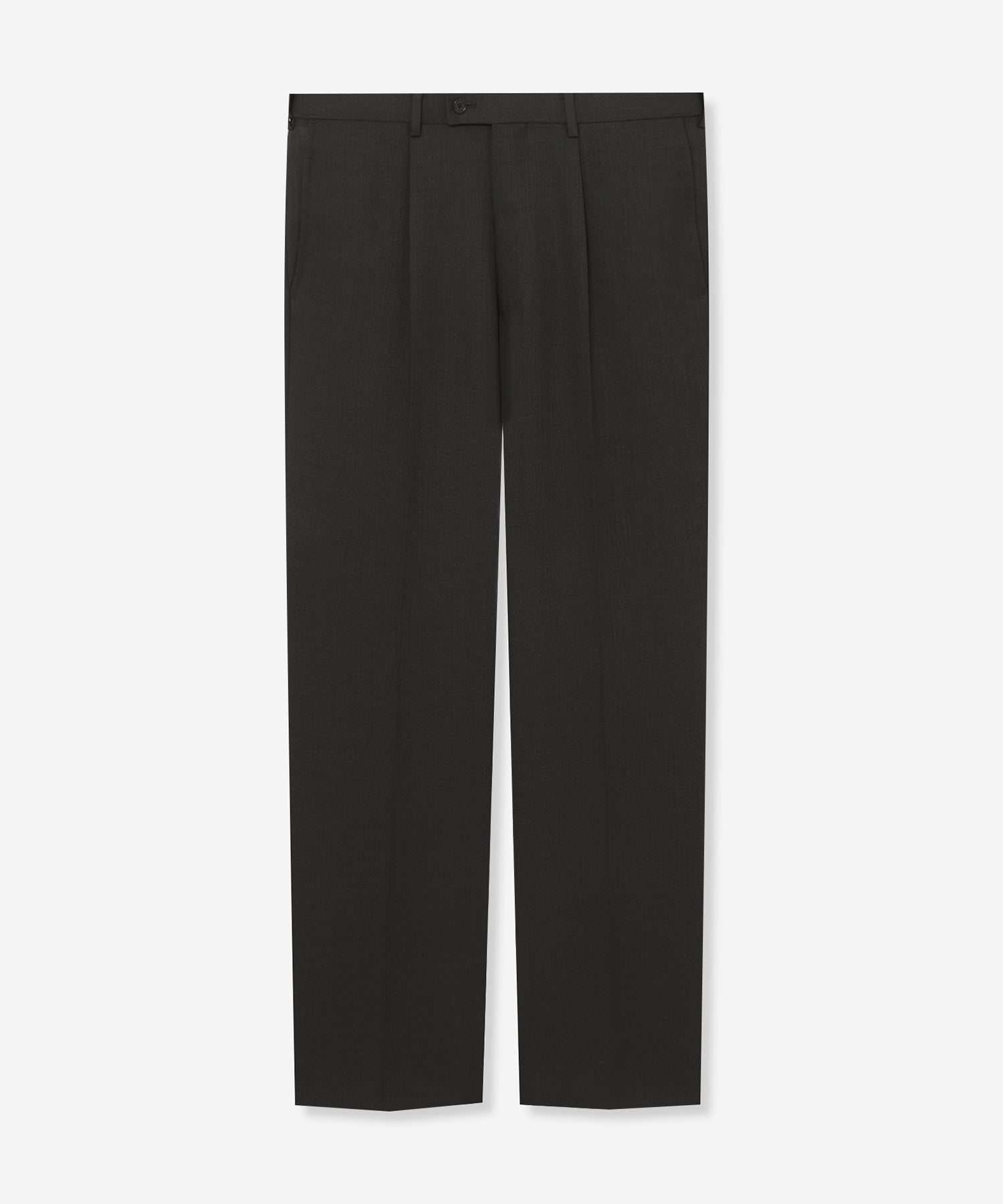 Adjustable Fit】ドビー1プリーツスラックス(パンツ)｜MACKINTOSH