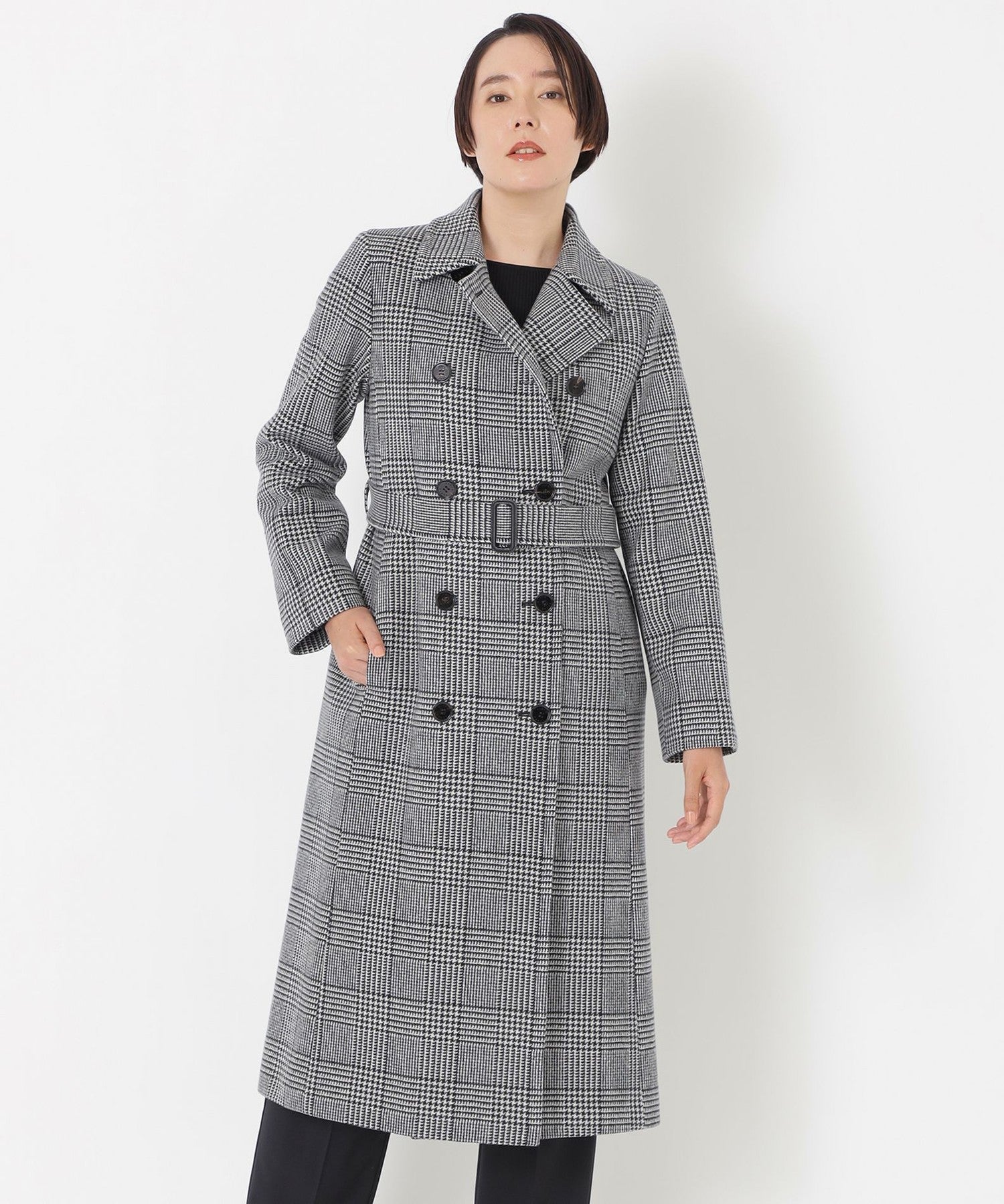 AMARC掲載】＜Premium Rain Wool＞ダブルブレストコート(コート