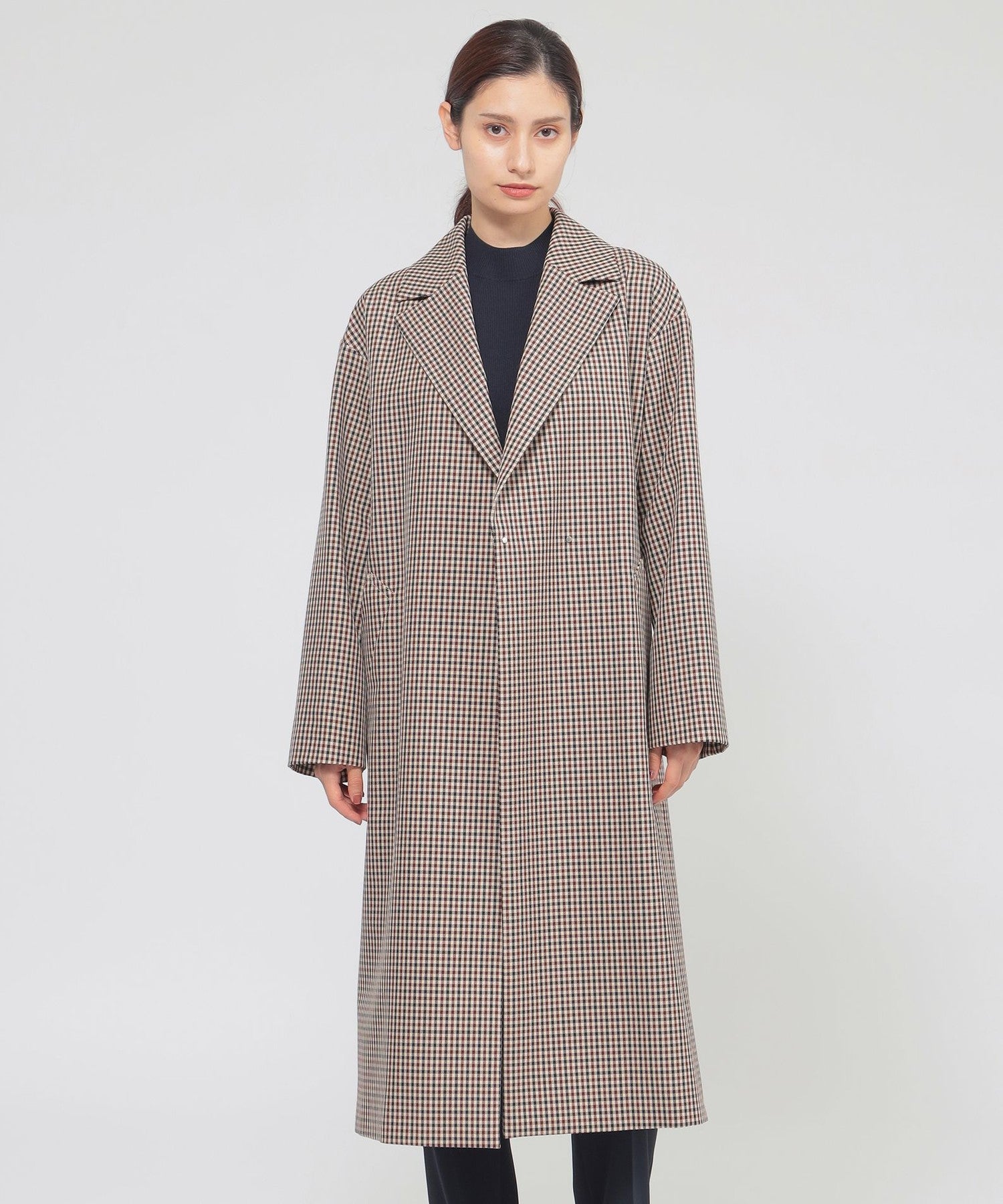 トラッドチェック コート(コート)｜Paul Stuart(ポール