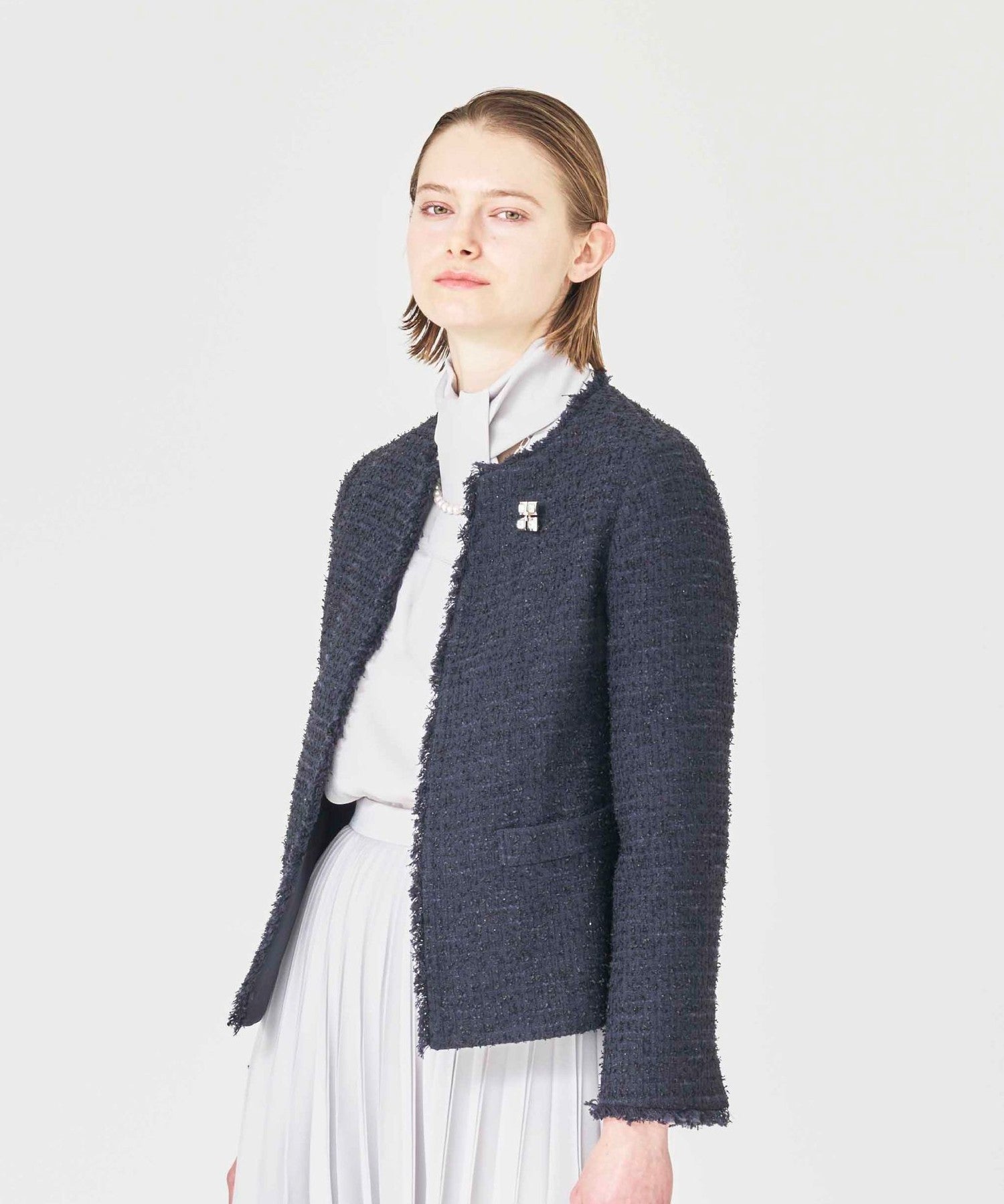 シャイニーノーブルツイード ジャケット(ジャケット)｜Paul Stuart